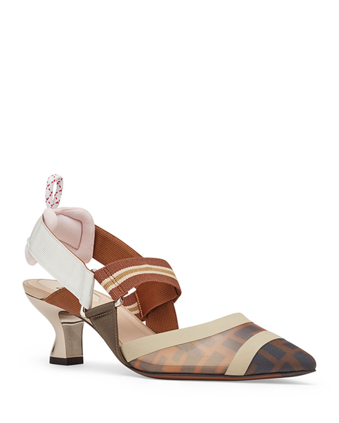 Colibri Runway Mesh FF Slingback Pumps #5