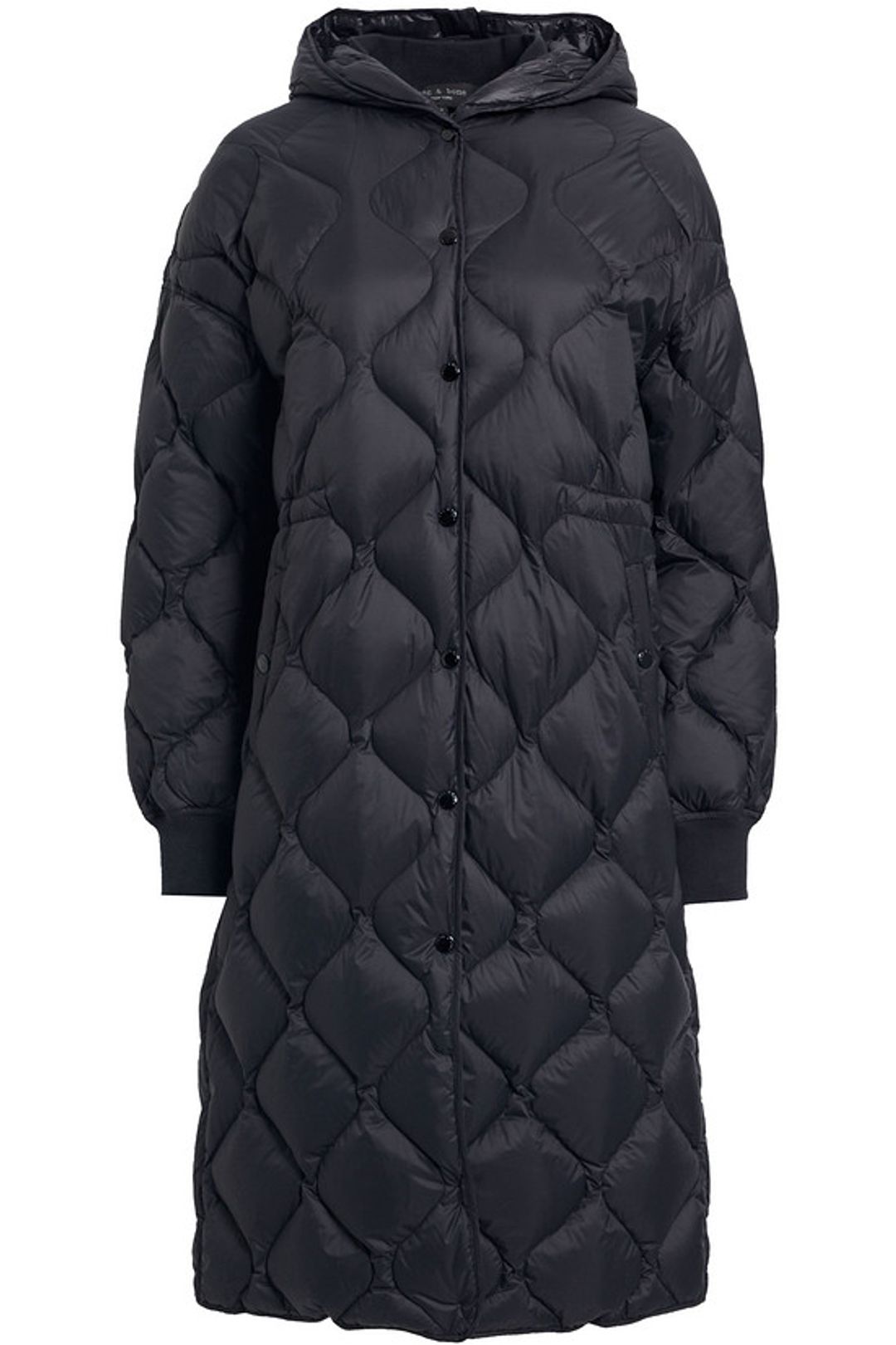 Rudy quilted shell hooded down coat