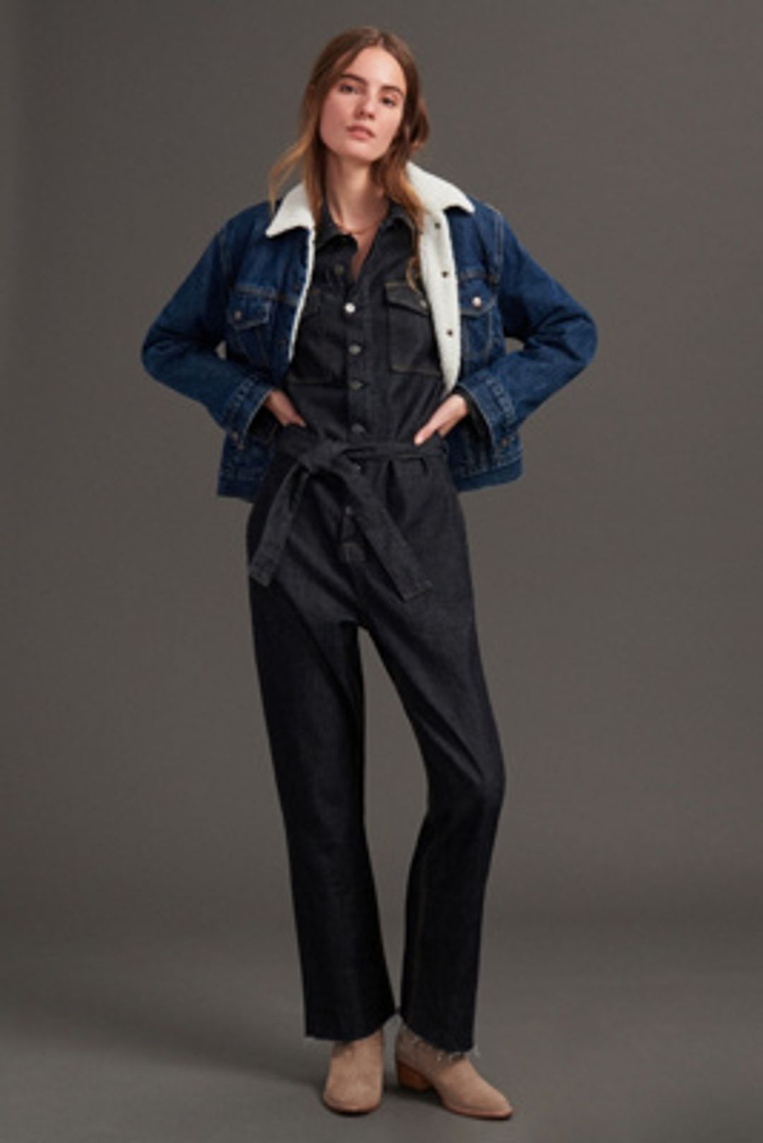 The Guy Slim Denim Jumpsuit