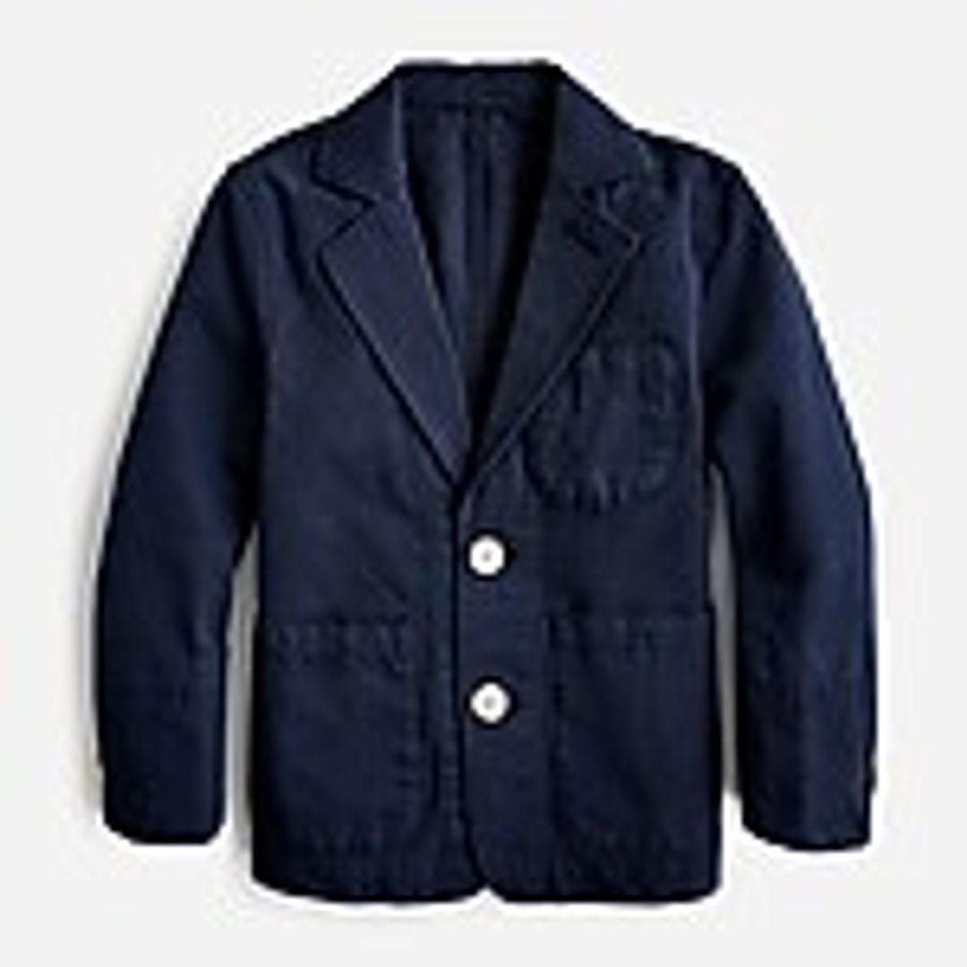 Boys' Ludlow suit jacket in Italian chino