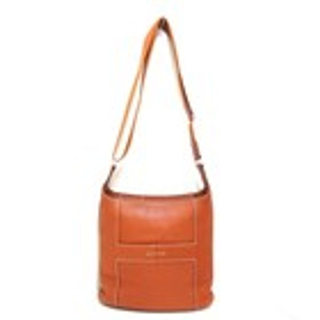 Auth HERMES Good News PM Gold Taurillon Clemence Square L Shoulder Bag