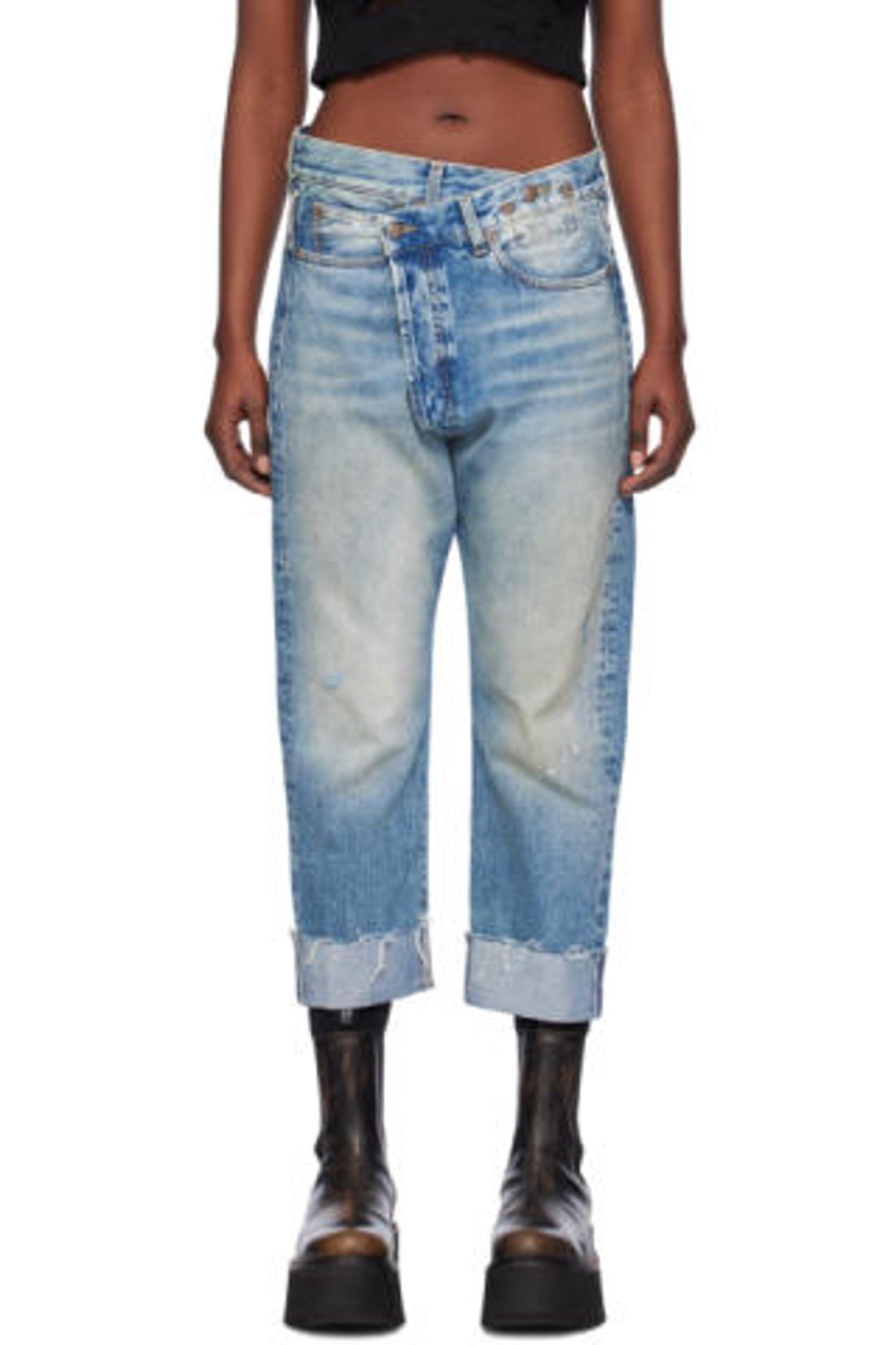 R13 Crossover Jeans