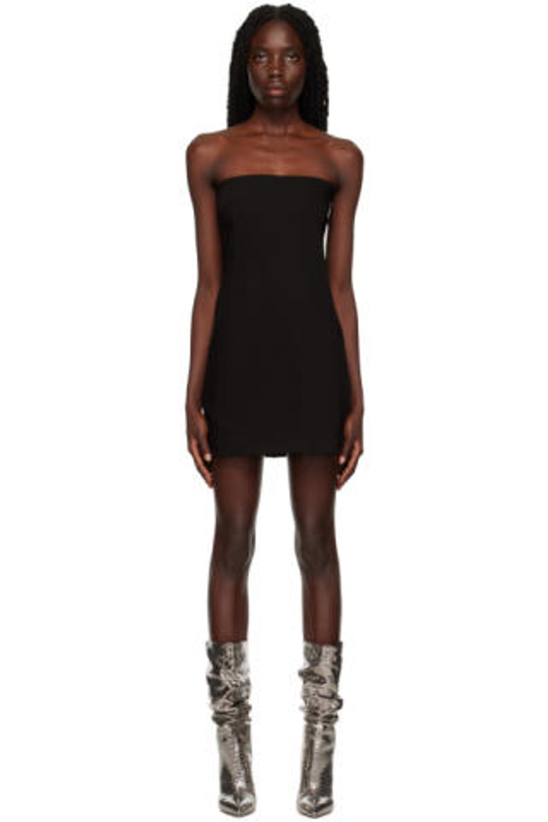 SSENSE Exclusive Black Audrey Minidress