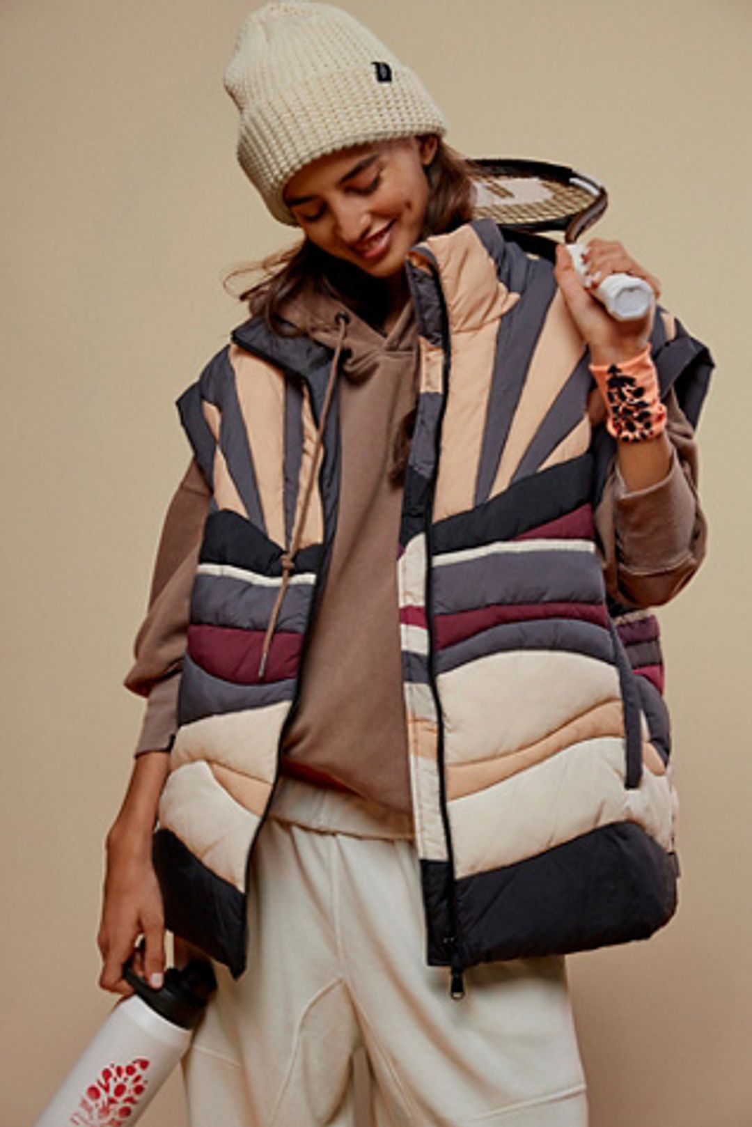 In A Bubble Conversational Quilted Vest