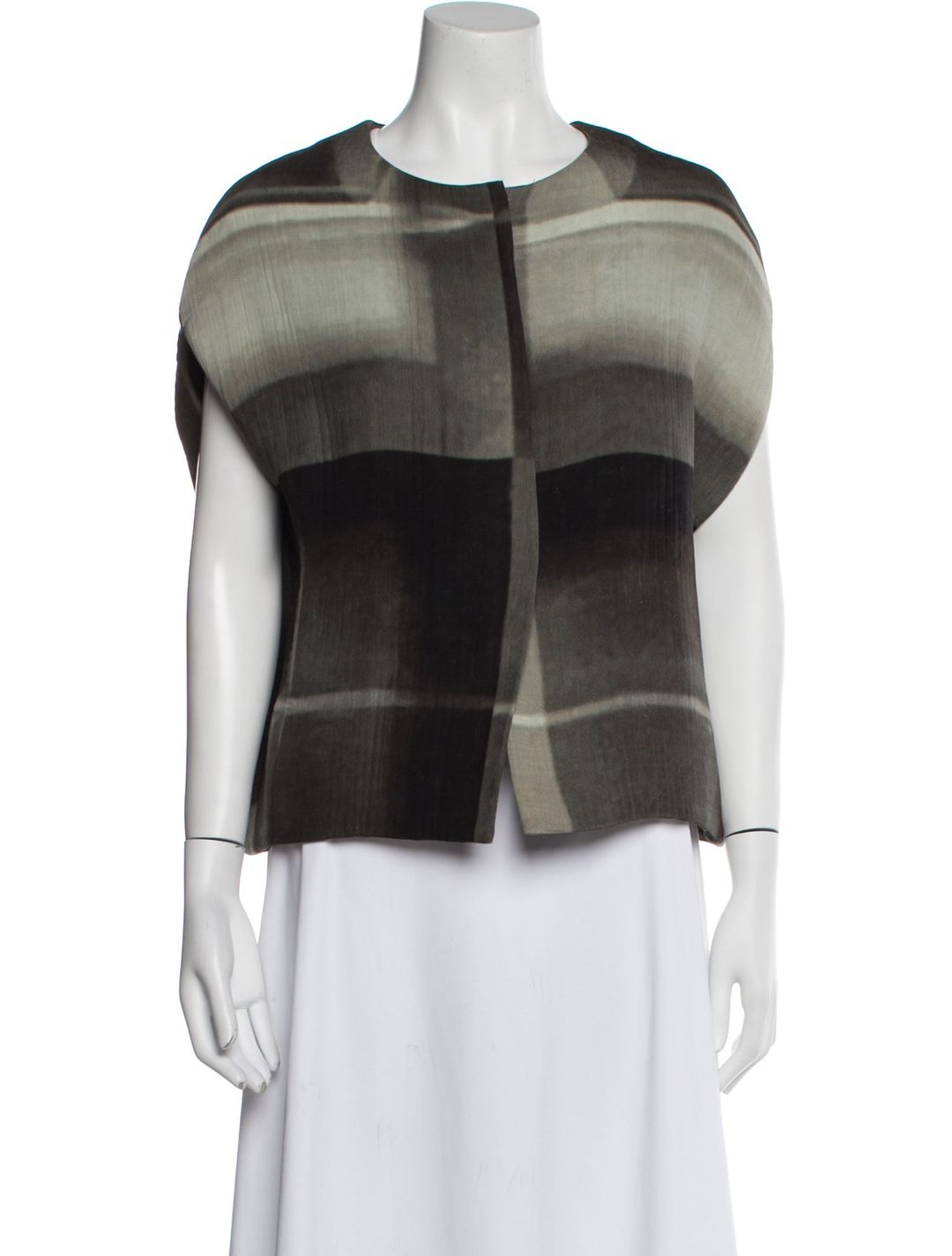 Marni Plaid Print Jacket