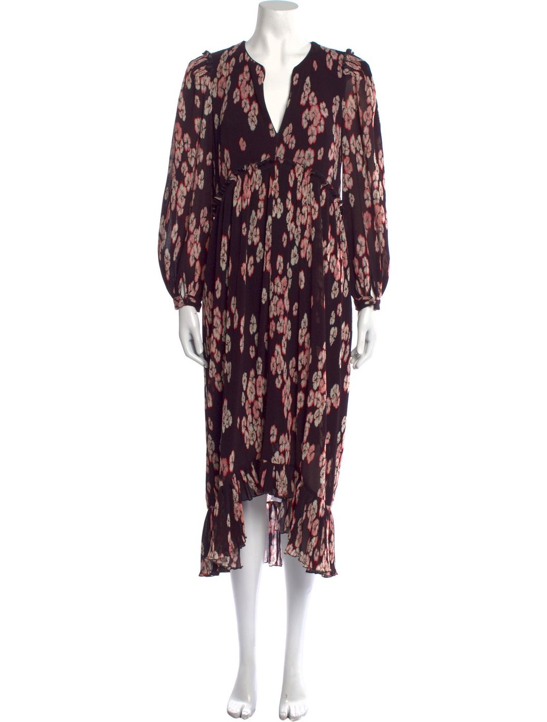 Isabel Marant Printed Long Dress