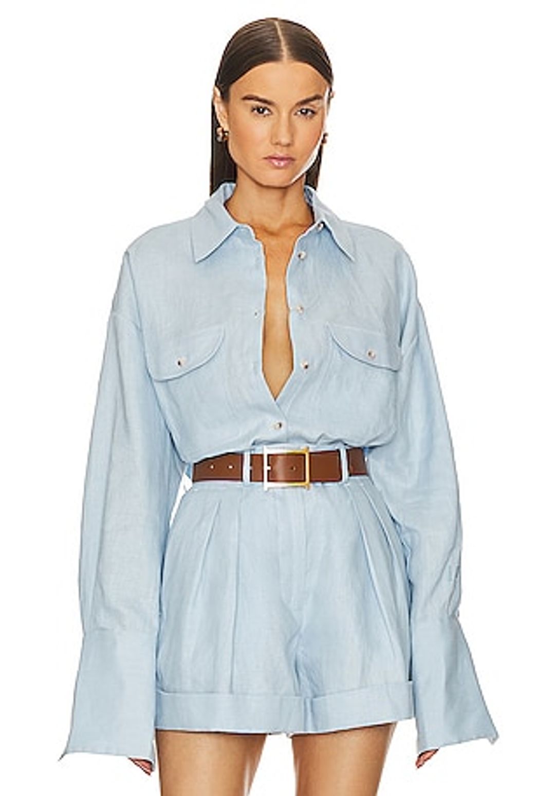 Linen Button Down Shirt