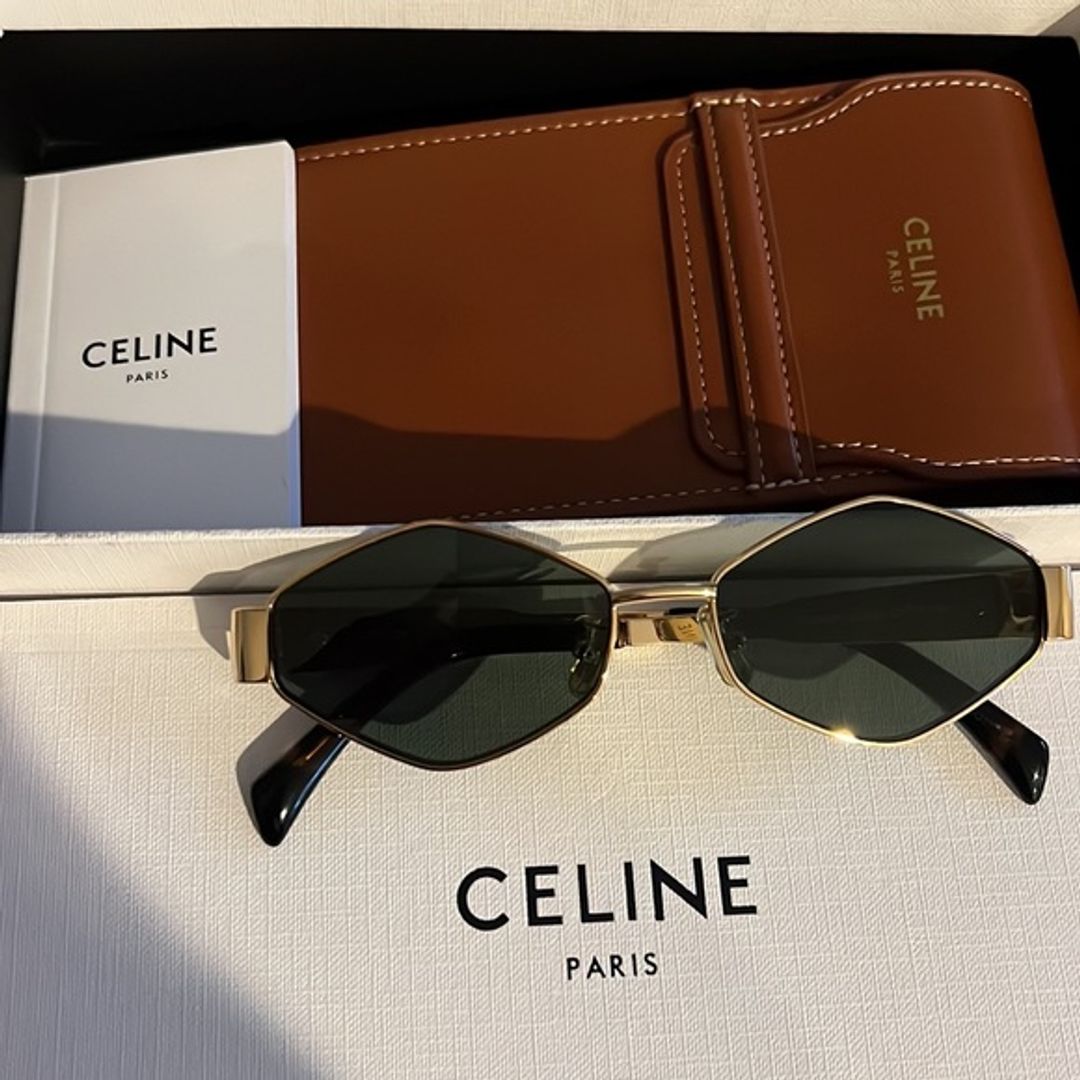 Celine Triomphe Oval Sunglasses
