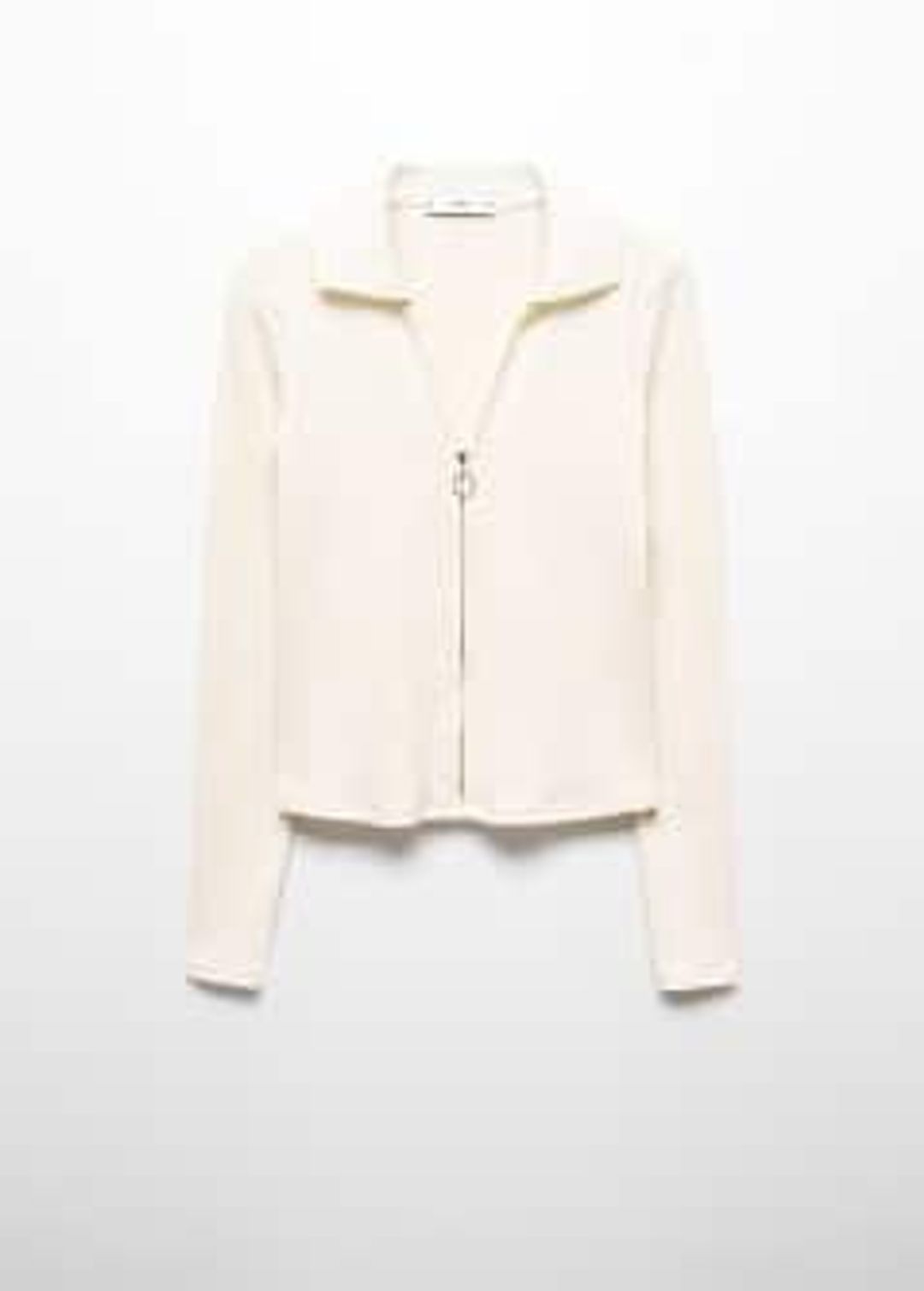 Cream v-neck sweater