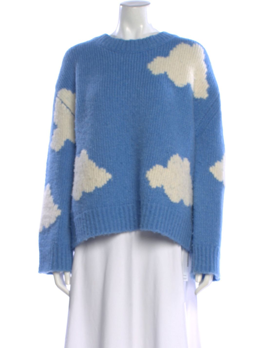 Mansur Gavriel Alpaca Printed Sweater