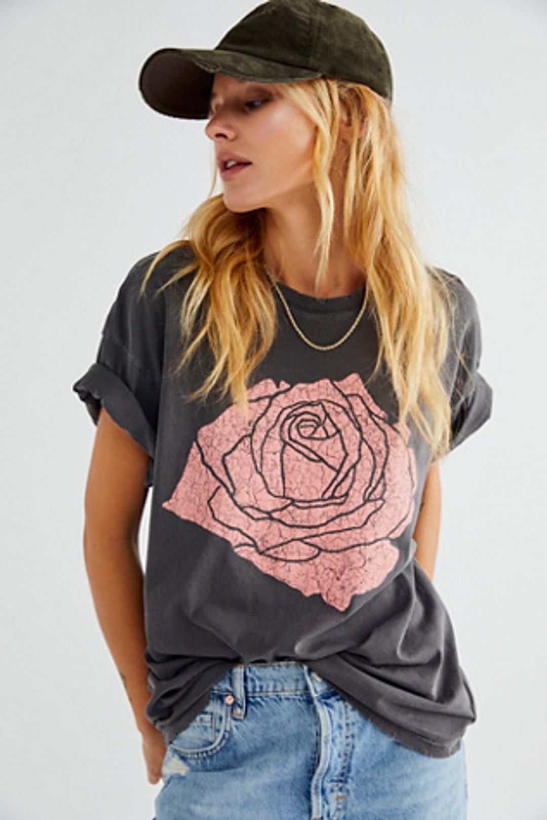 Rose Boyfriend Tee