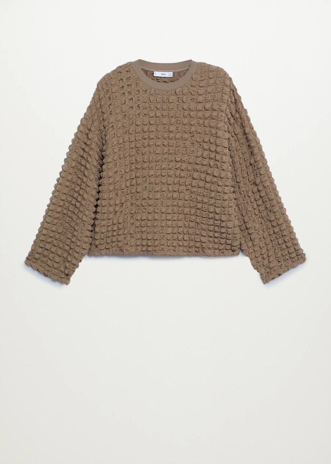 Polo-neck sweatshirt