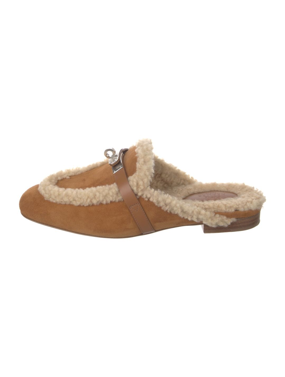 Suede Mules