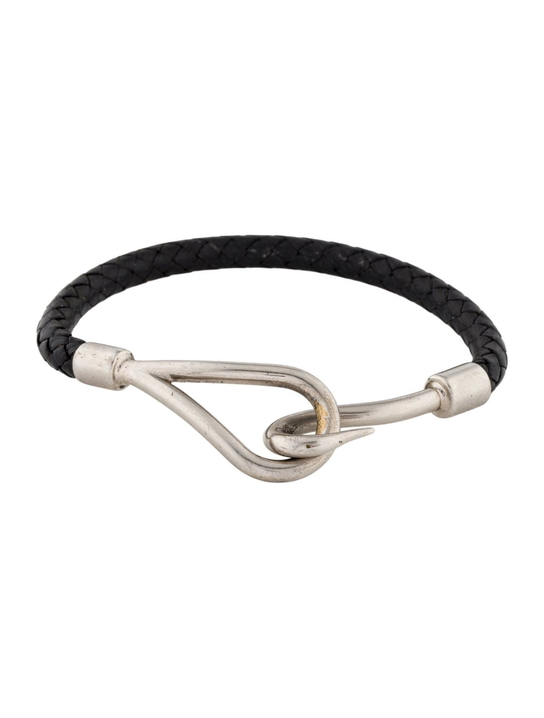 Hermès Leather Jumbo Hook Wrap Bracelet