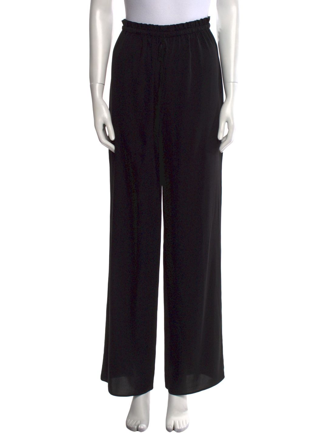 The Row Silk Straight Leg Pants