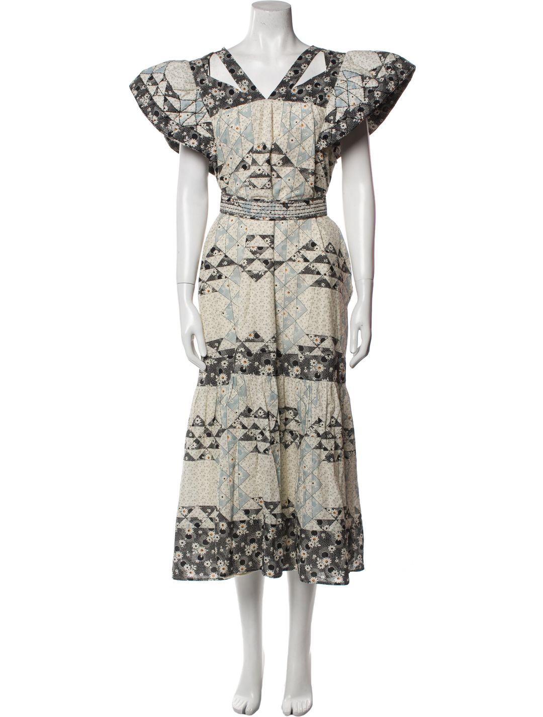 Sea New York Floral Print Long Dress
