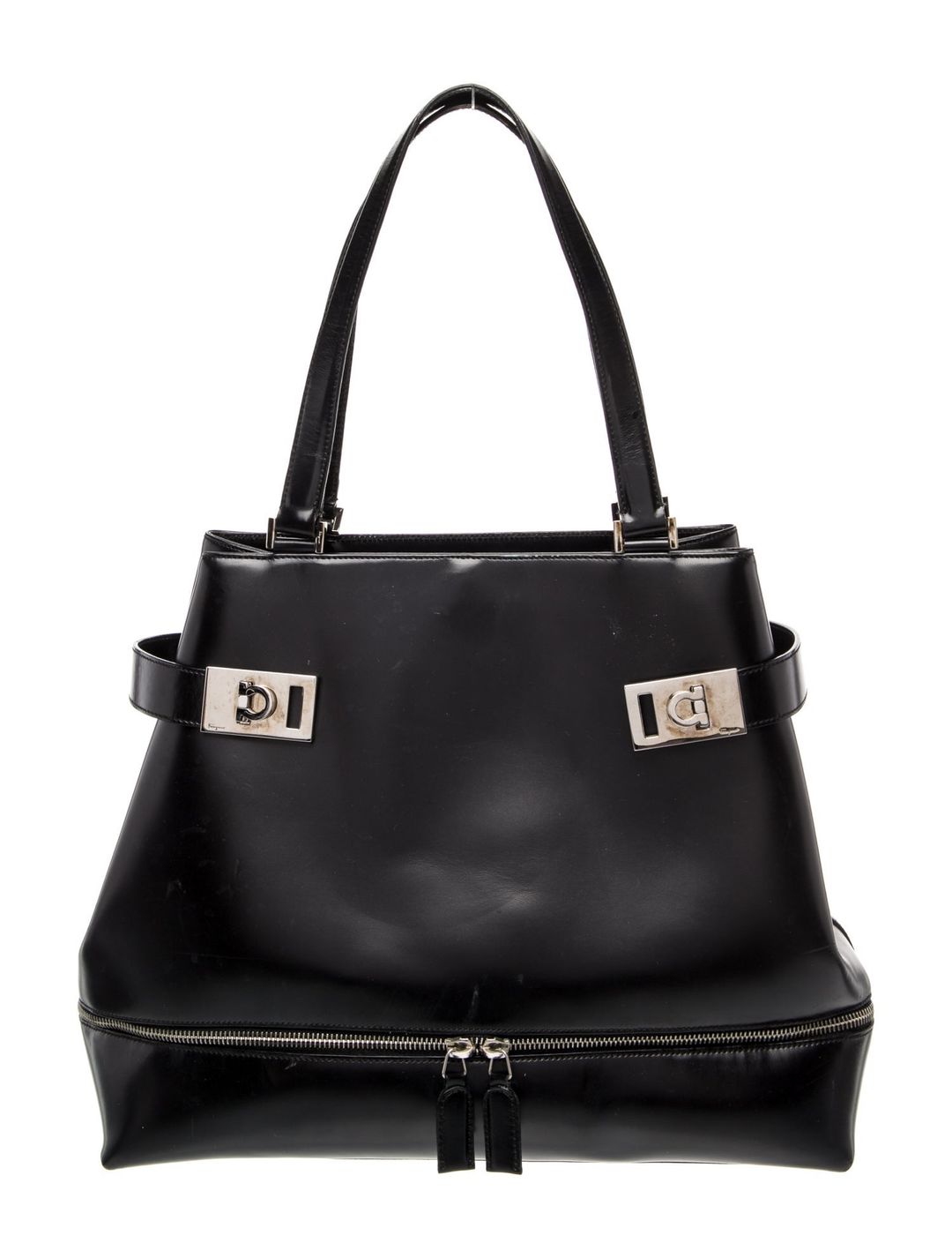 Salvatore Ferragamo Leather Shoulder Bag