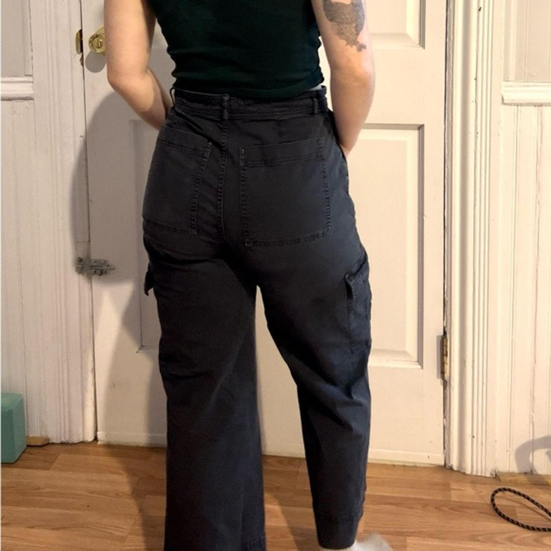 WIDE LEG CARGO PANTS