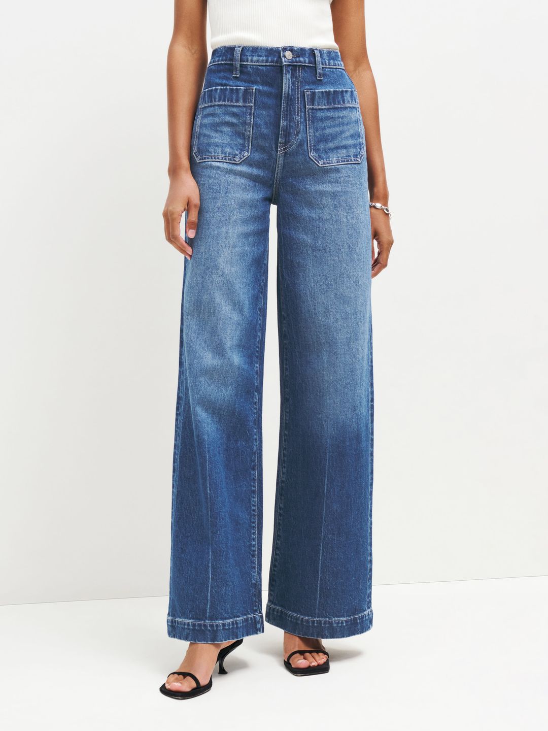 Janae Ultra High Rise Wide Leg Jeans #2