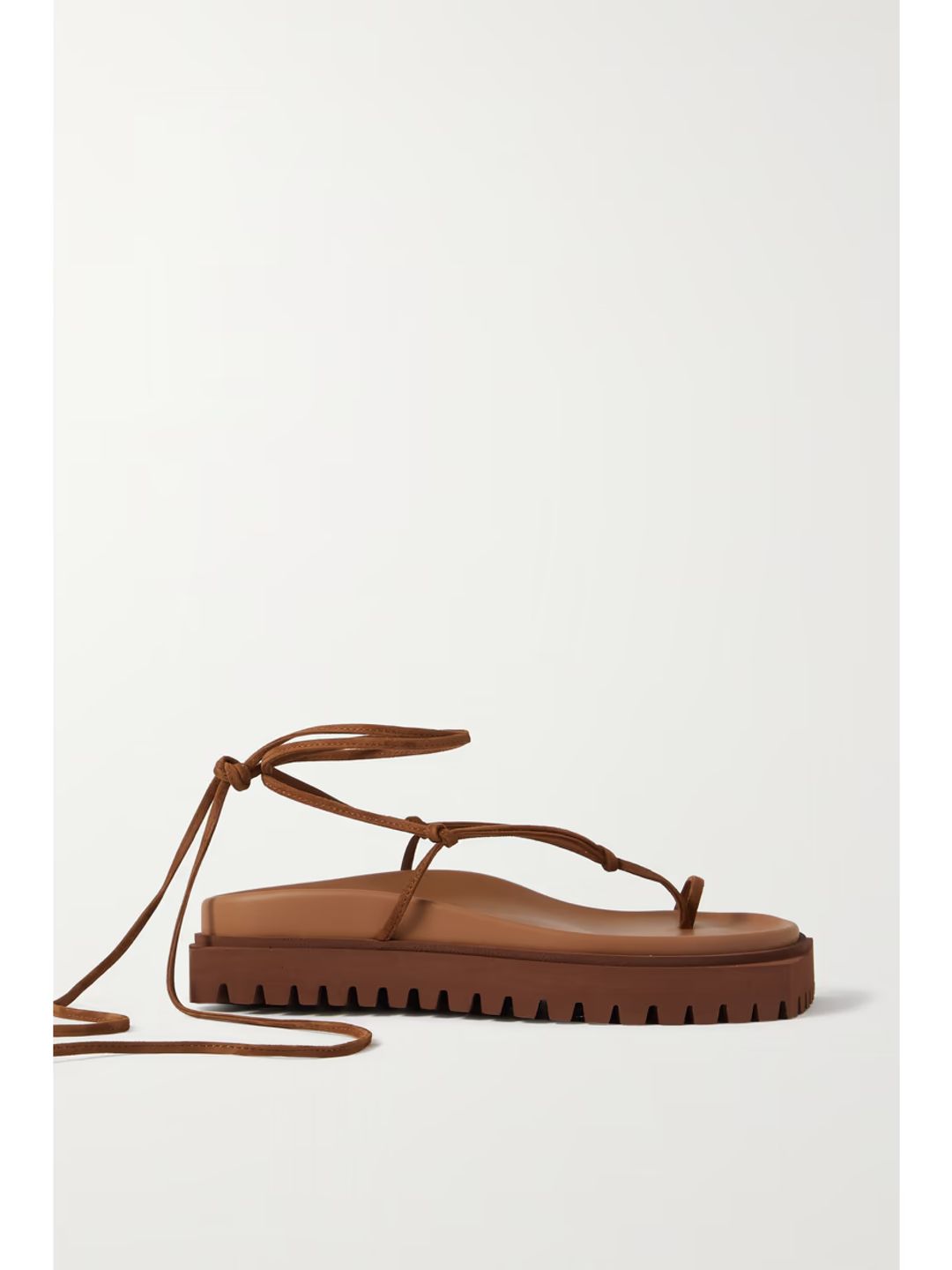 Renee suede platform sandals