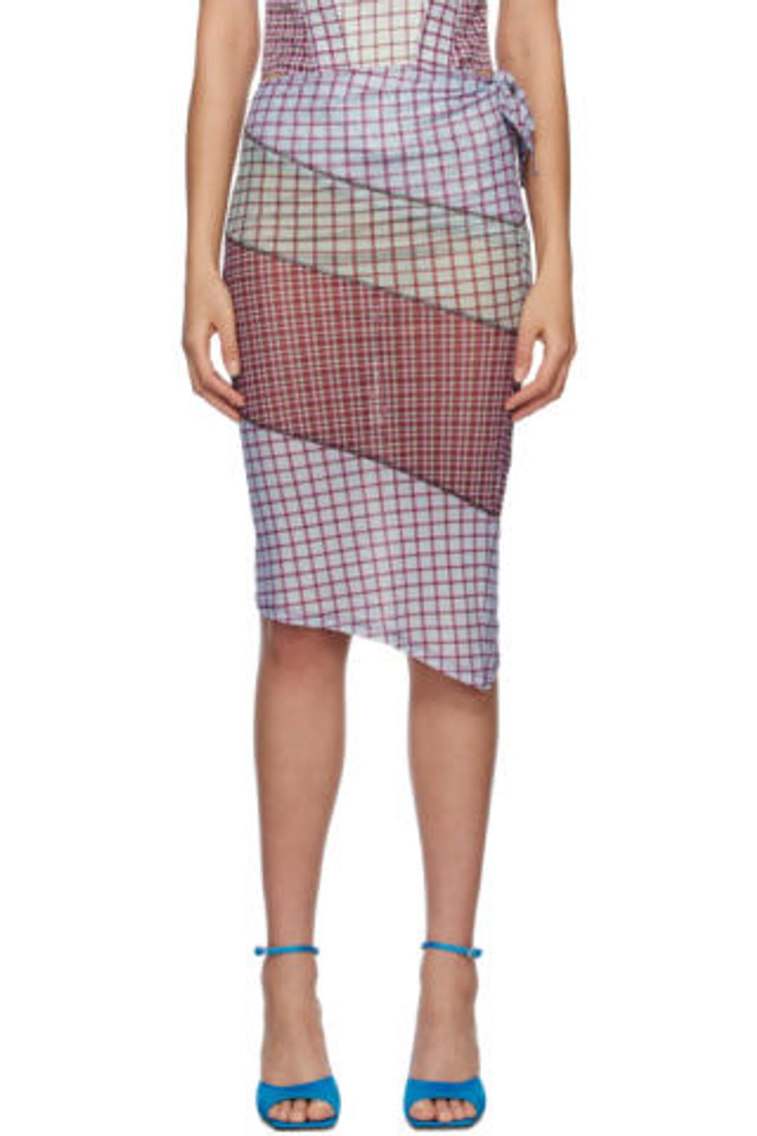 Purple Sienna Midi Skirt