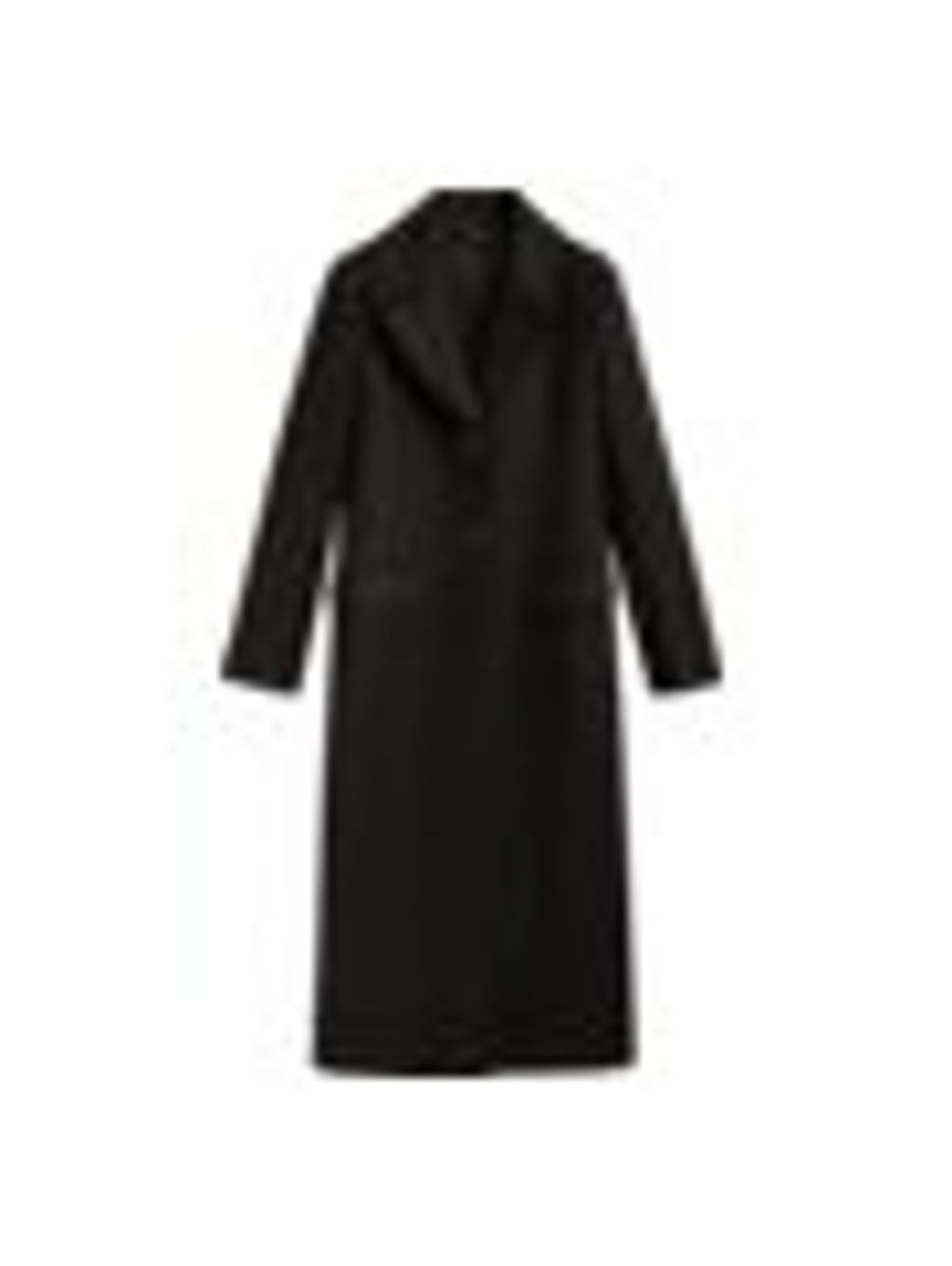 Tailored wool blend coat