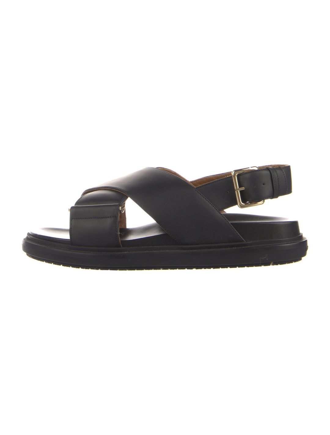 Marni Leather Slingback Sandals