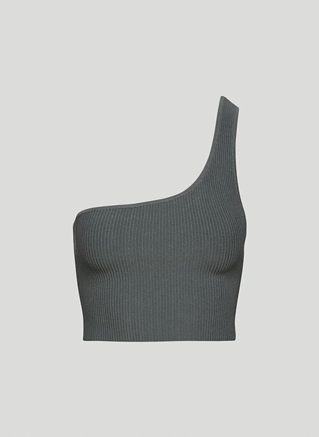 SCULPT KNIT ONE-SHOULDER TOP