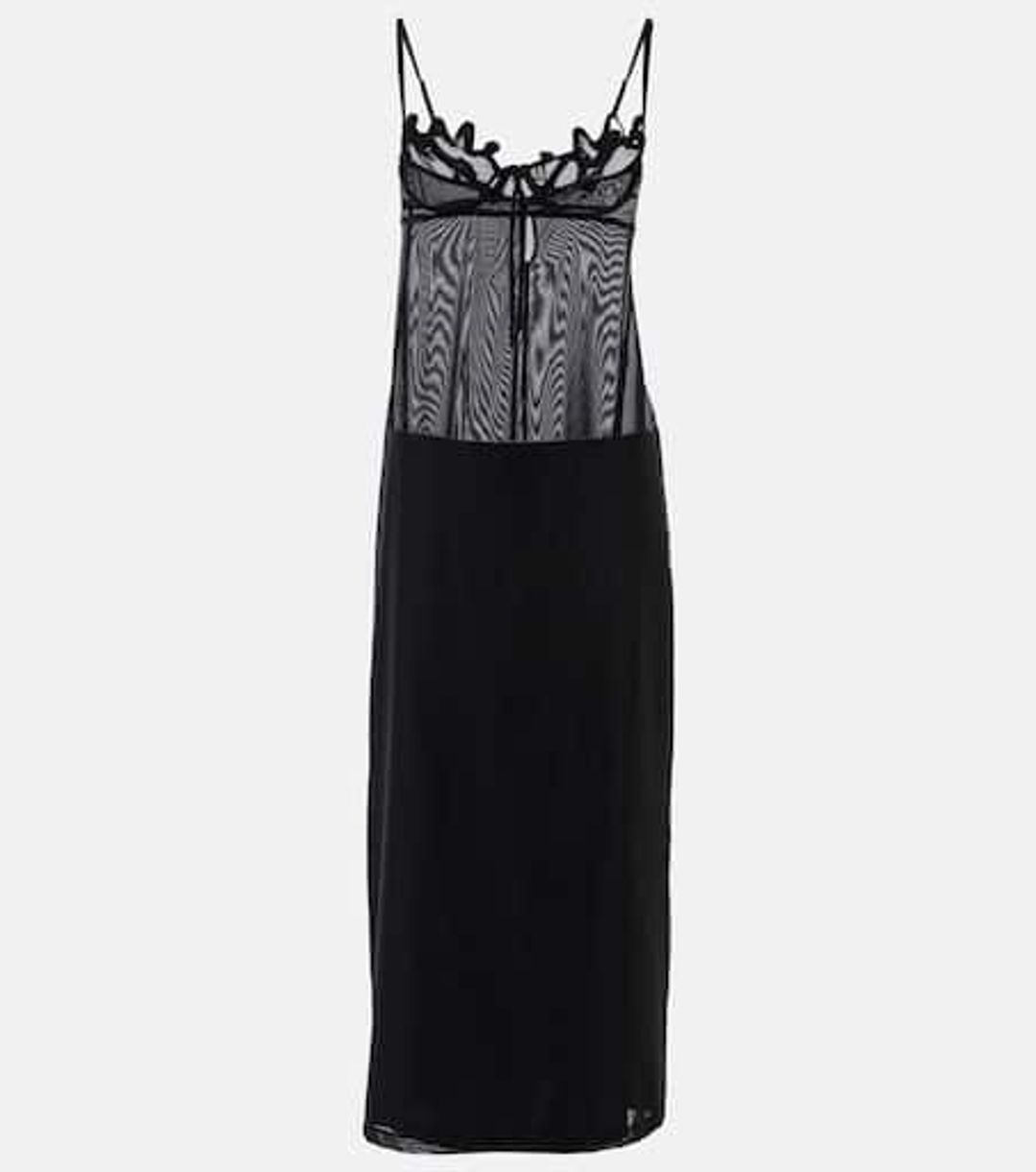 Y/PROJECT Wire Brasier slip dress
