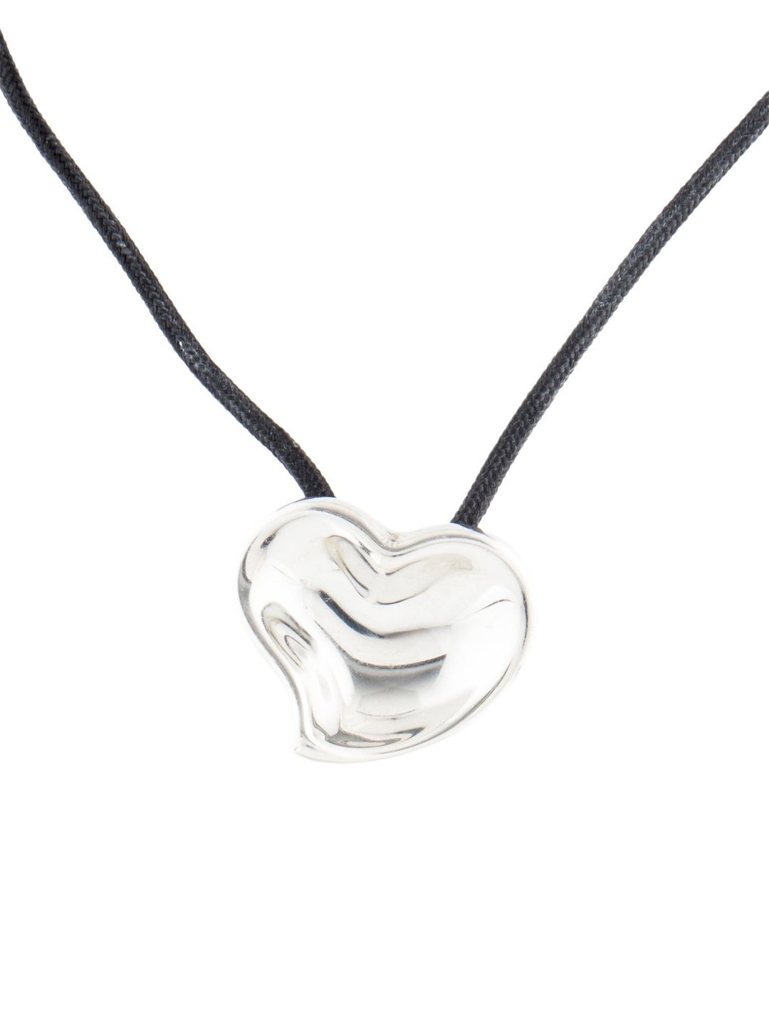 Tiffany & Co. Full Heart Pendant Necklace