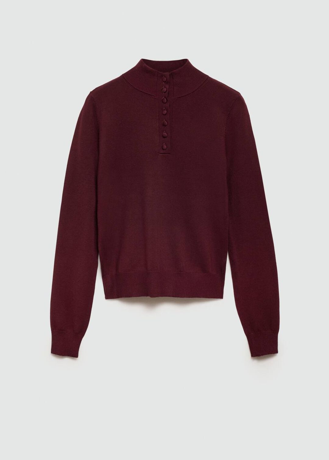 Fine-knit cotton sweater #6