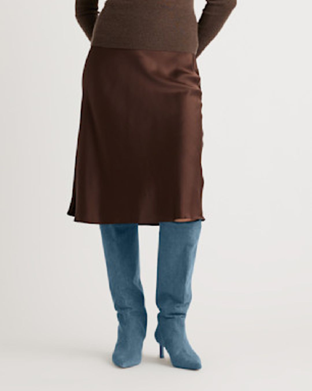 100% Washable Silk Skirt