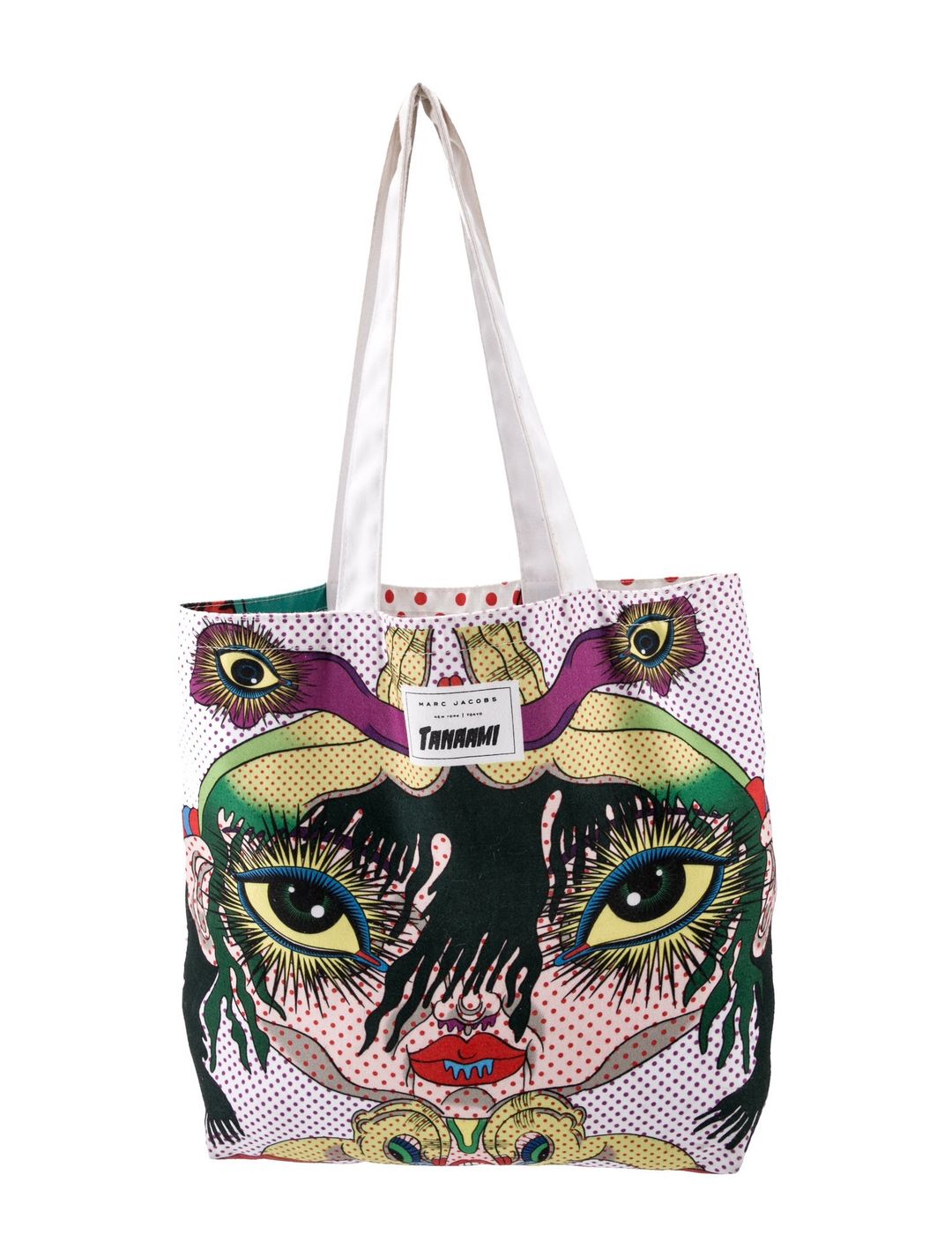 Marc Jacobs x Keiichi Tanaami Canvas Printed Bag