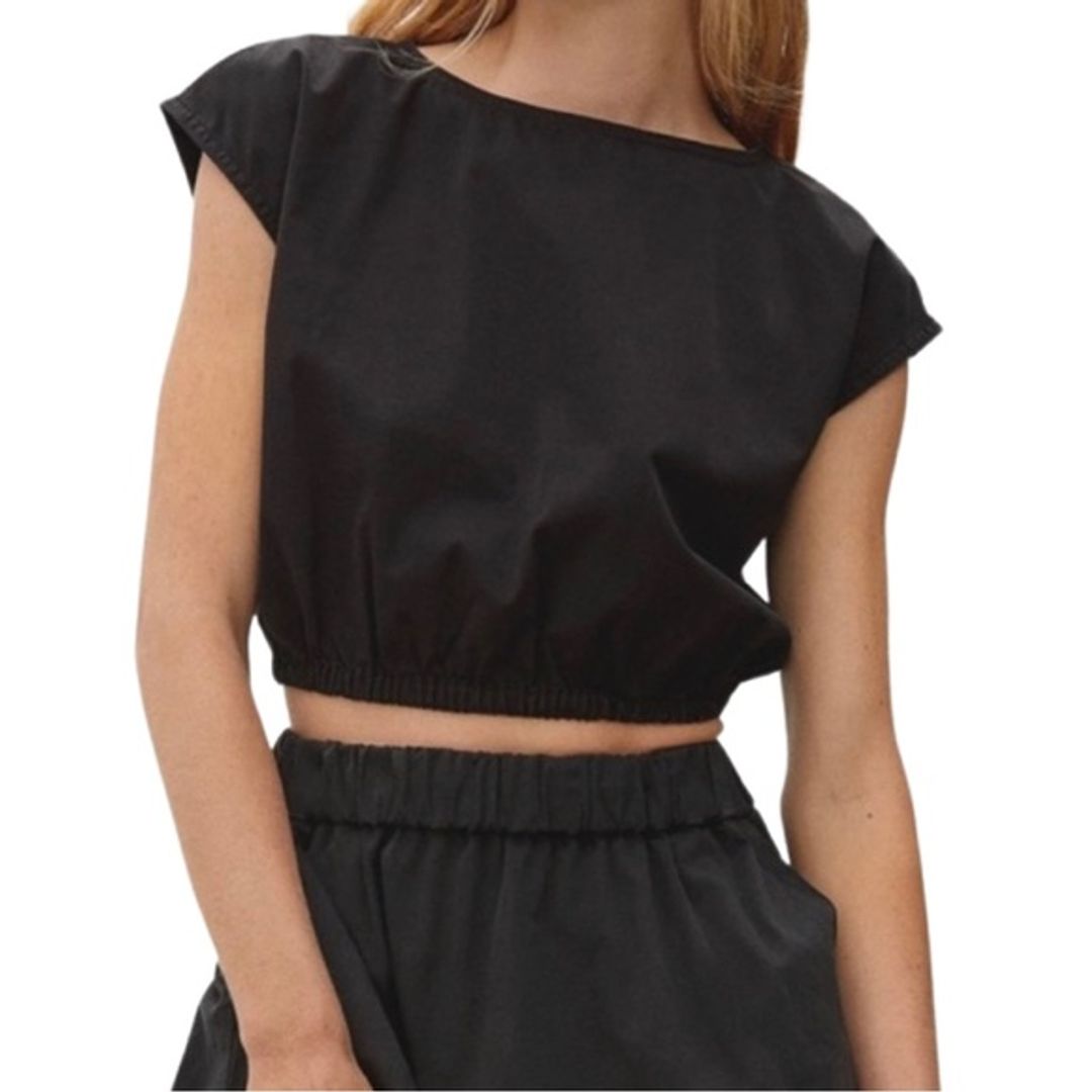 Everlane Bubble Crop Top