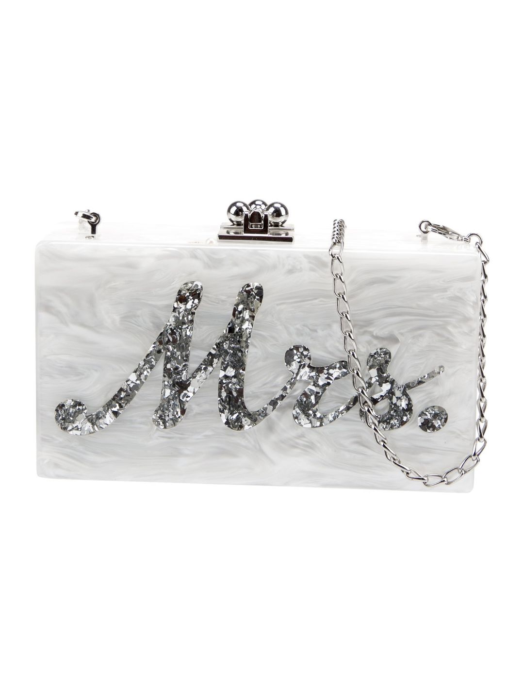 Edie Parker Acrylic Clutch