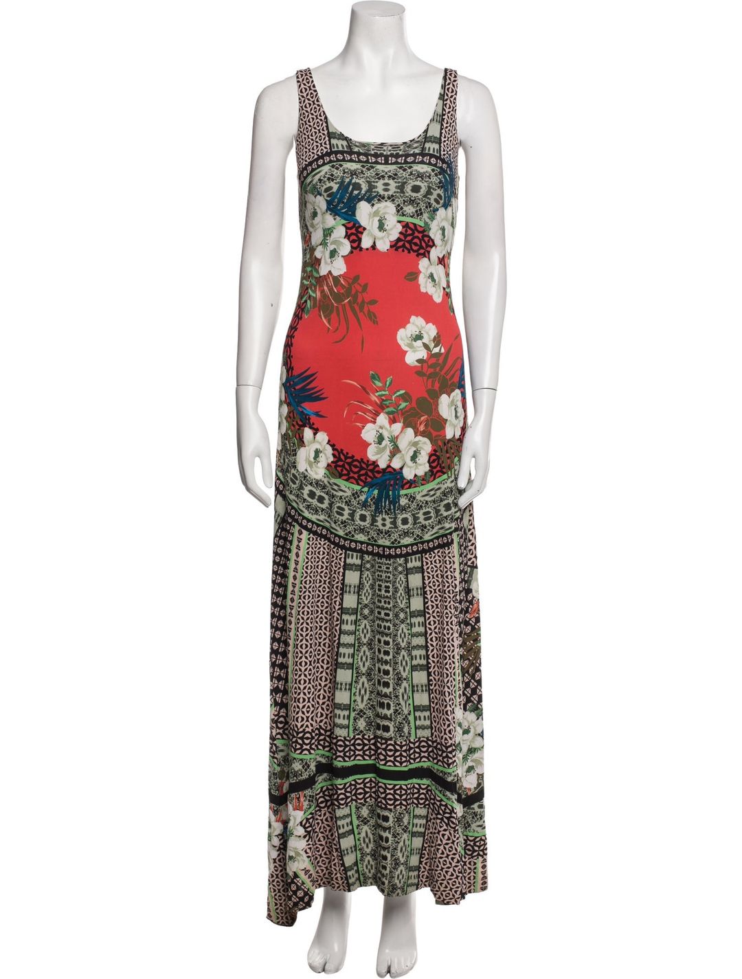 Etro Printed Long Dress