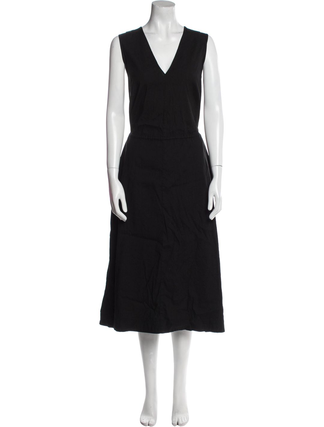 Vince V-Neck Long Dress