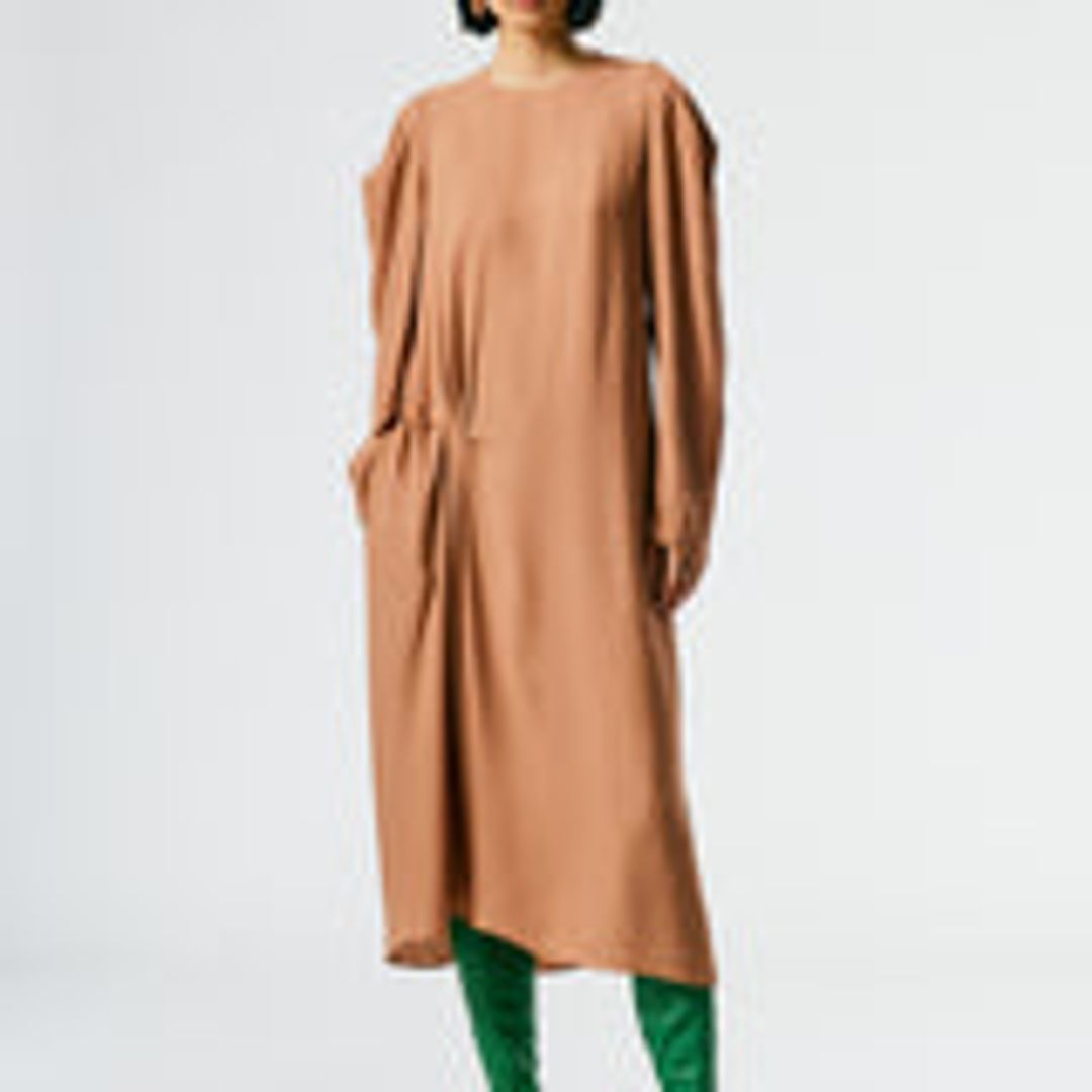 Feather Weight Eco Crepe Dress