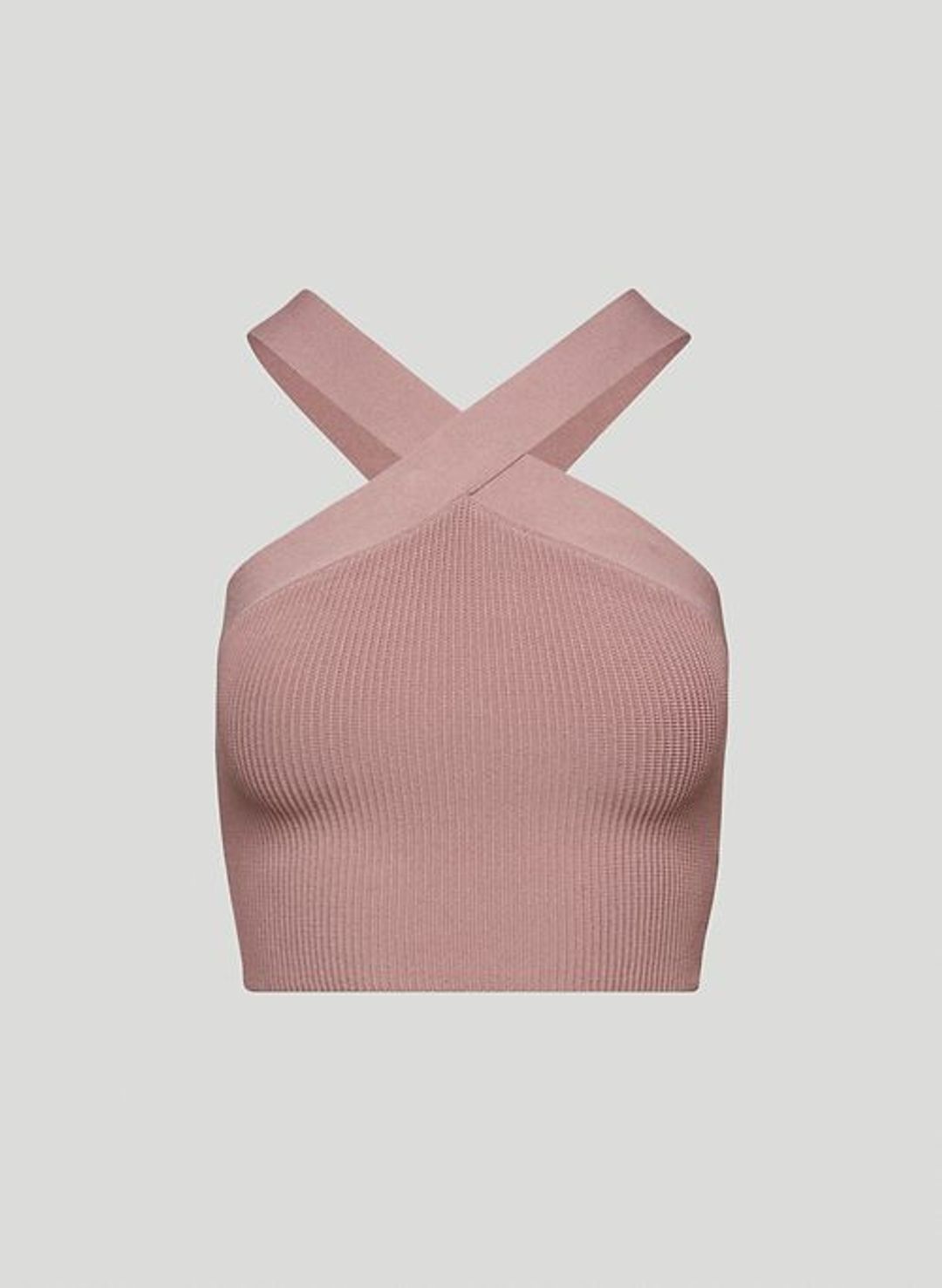 SCULPT KNIT CRISS CROSS TANK #2