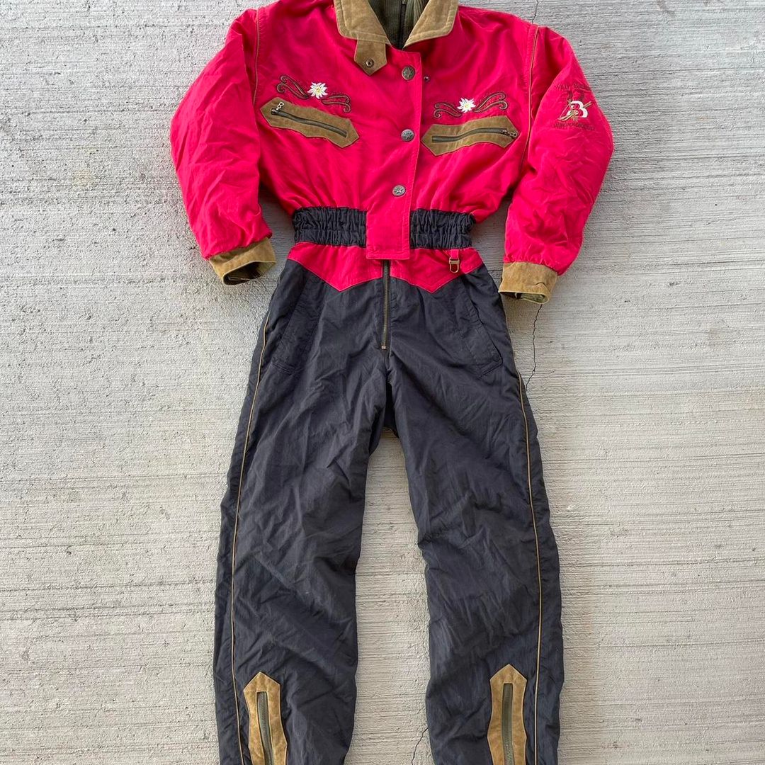 Super Rare Vintage Willy Bogner Ski Suit