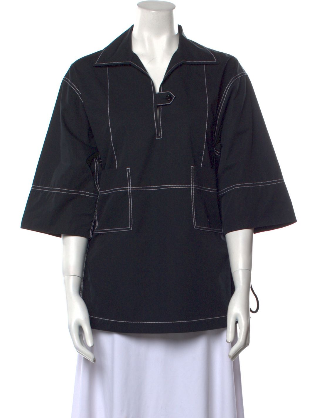 Tory Burch Three-Quarter Sleeve Top