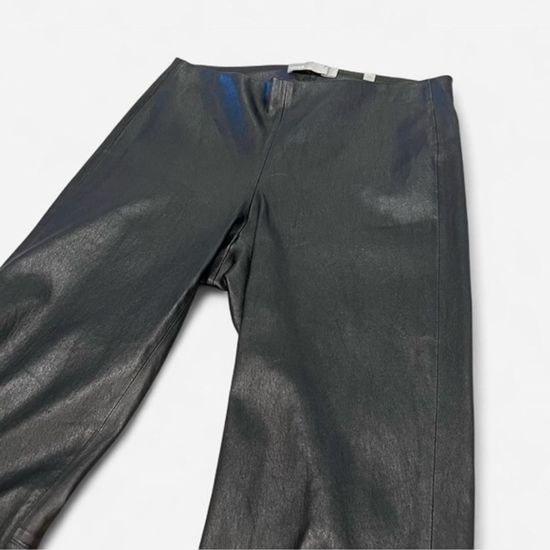 Vince Women’s Charcoal Leather Pants