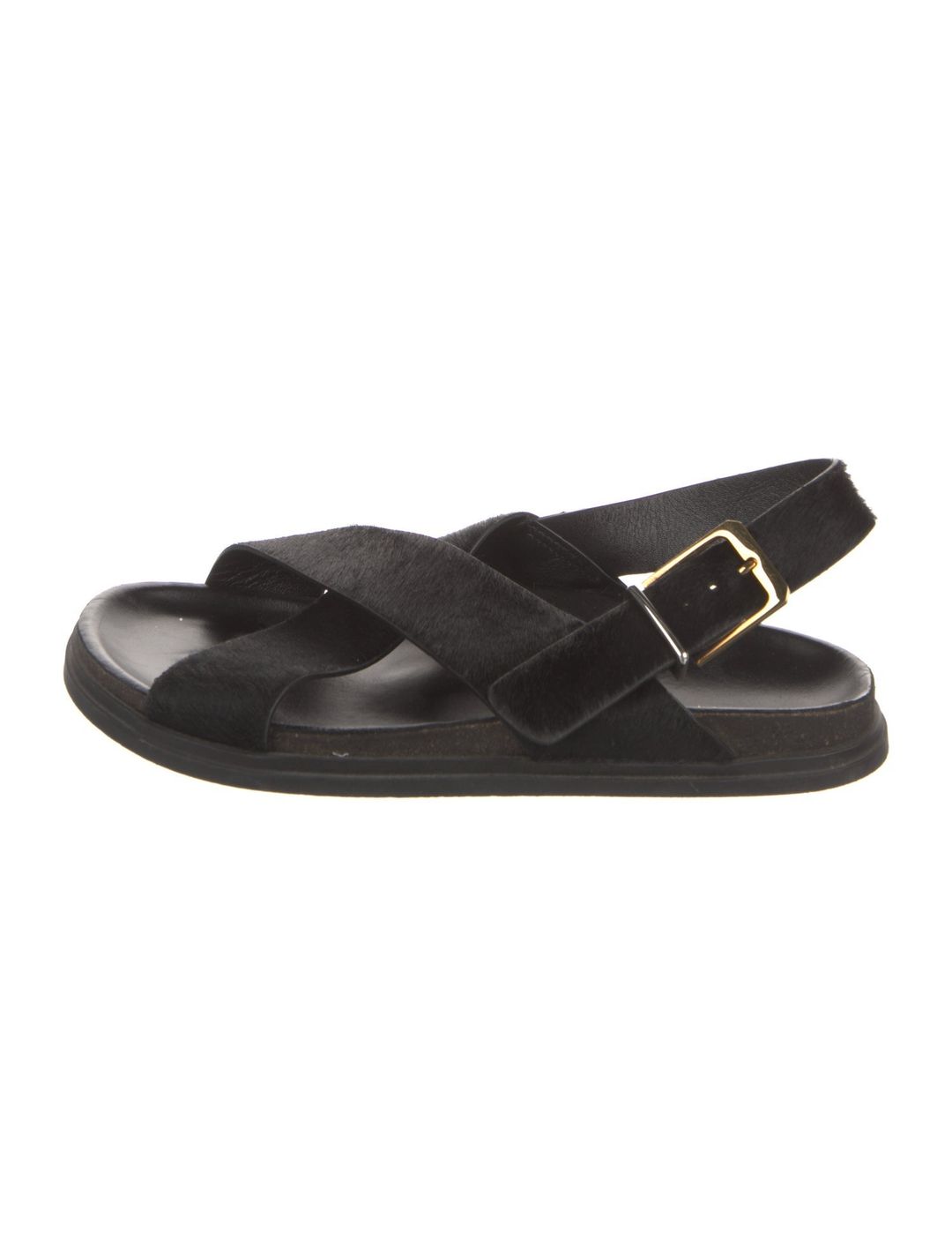 The Row Ponyhair Slingback Sandals