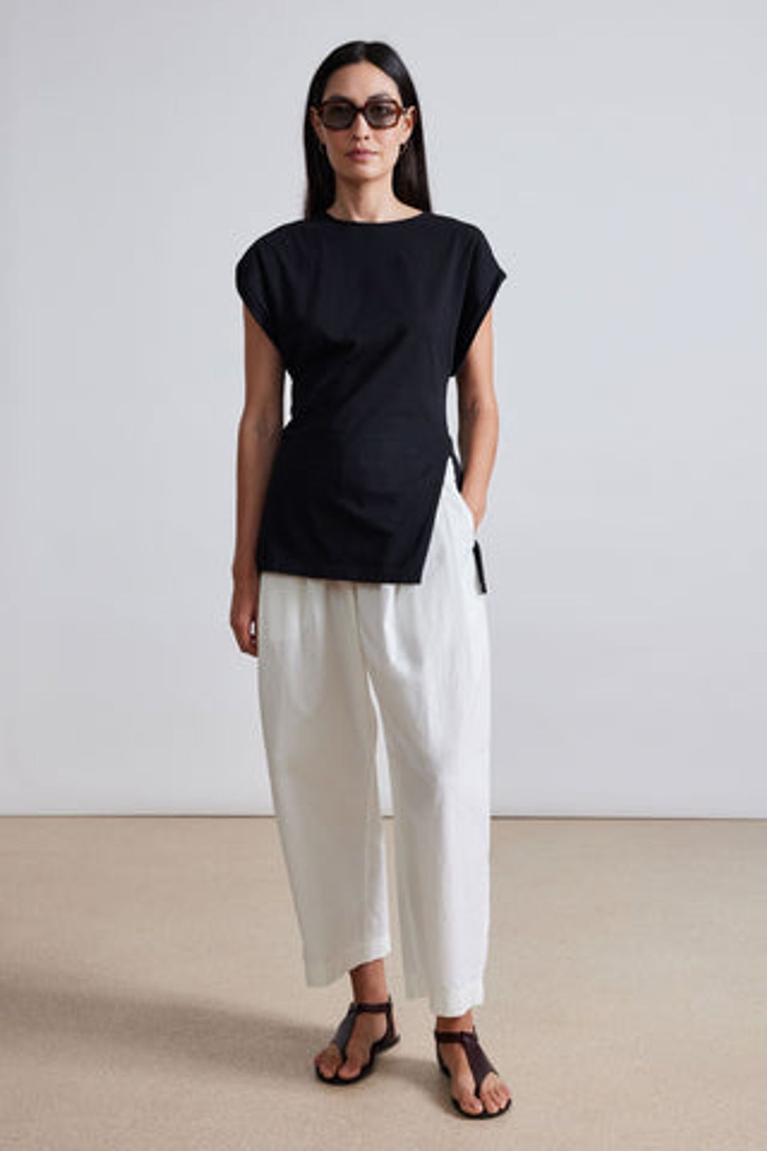 Asymmetric Tunic Tee