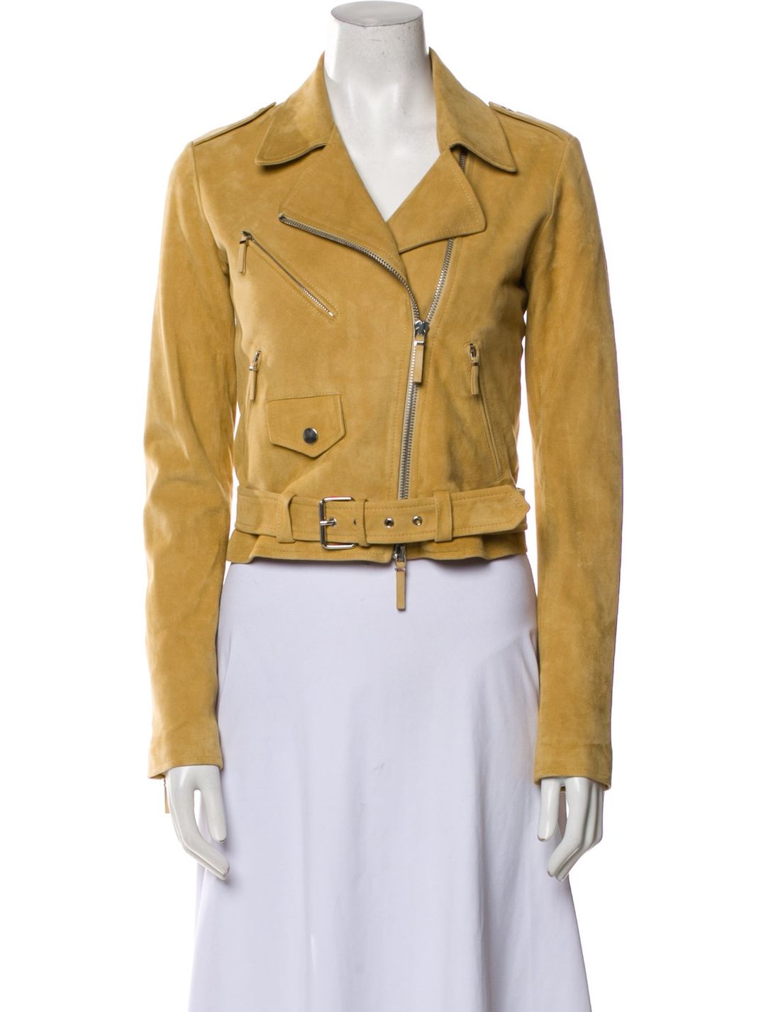 The Row Leather Biker Jacket