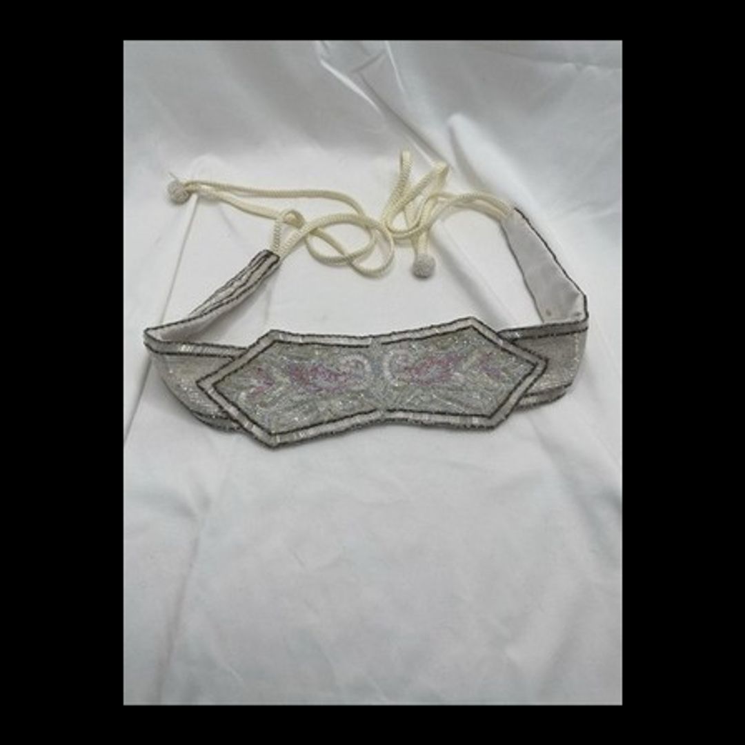 Vintage - Christian Dior - Beaded Cummerbund Belt