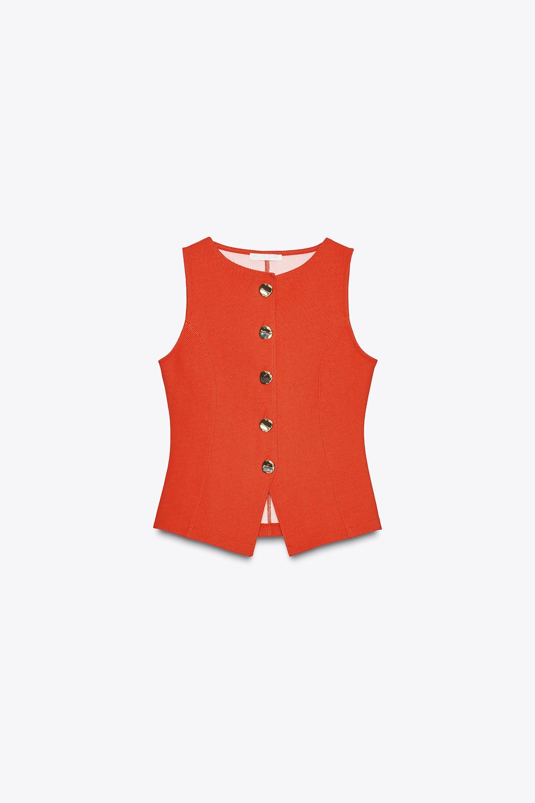 BUTTON VEST TOP