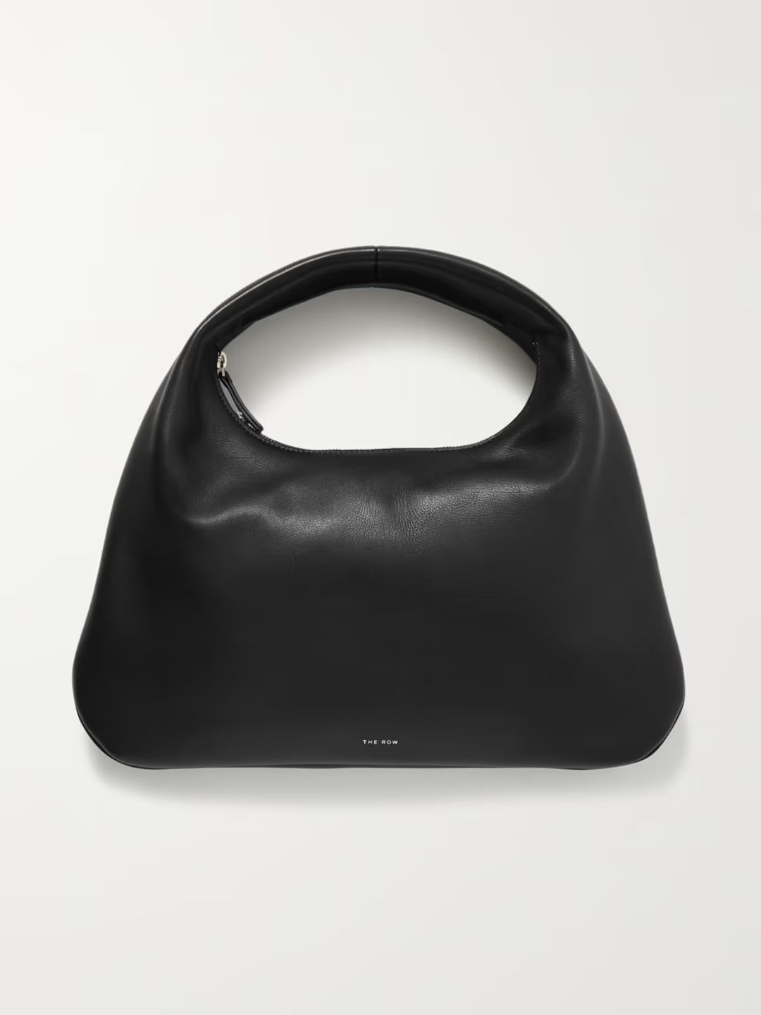 Everyday small textured-leather tote