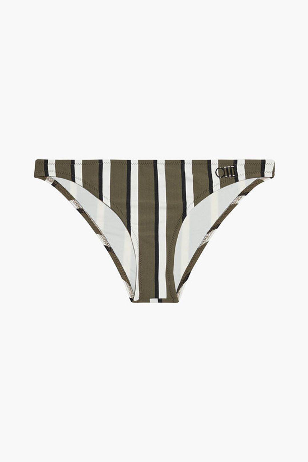 The Rachel striped low-rise bikini briefs