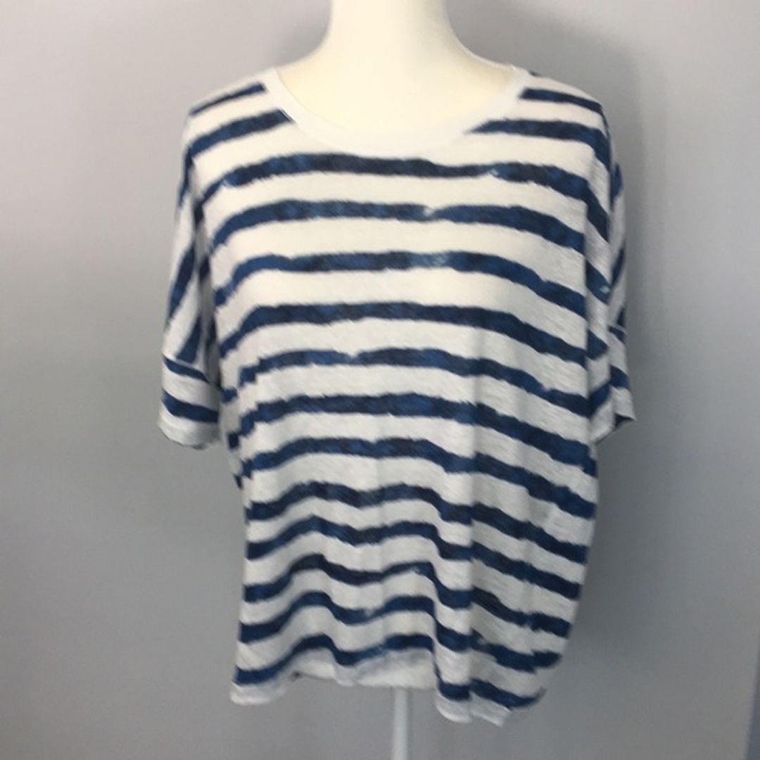 Striped Linen Top